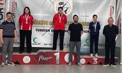 Samsunlu sporcu Eylül Beren Kuşkulu Türkiye ikincisi oldu