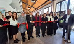 Sinop'ta ADEM ve SODAM kursiyerlerince yıl sonu sergisi açıldı
