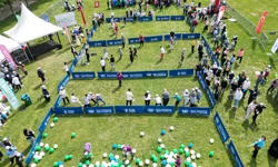 Spor Festivali'nde Bursalı özel çocukların mutlu günü