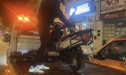 Tokat'ta plakada değişiklik yapan motosiklet sürücüsüne 140 bin lira para cezası verildi