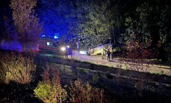 Tokat'ta şarampole devrilen otomobildeki 4 kişi yaralandı