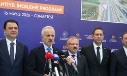 Ulaştırma ve Altyapı Bakanı Uraloğlu, Tokat-Niksar kara yolu şantiyesinde konuştu: