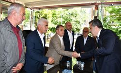 Vezirköprü'de bayramlaşma programı yapıldı