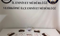 Vezirköprü'de uyuşturucu operasyonunda bir zanlı yakalandı