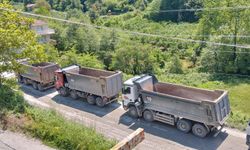 KAVAKDERESİ SAKİNLERİNİN YOL İSYANI