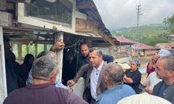 Alaçam'da evi yanan aileye yenisi yapılacak