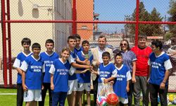Alaçam'da ortaokullar arası futbol turnuvası tamamladı