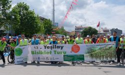 Amasya ve Çorum'da 'Yeşilay Bisiklet Turu' düzenlendi