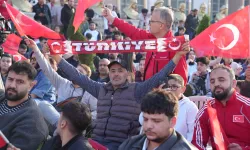 Ankara Keçiören'de milli heyecan