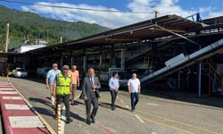 Artvin Ticaret Borsası'ndan çay fabrikasına ziyaret