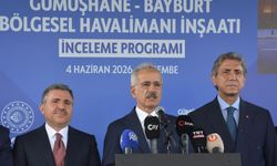 Bakan Uraloğlu, Bayburt-Gümüşhane Havalimanı inşaatını inceledi: