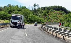 EREĞLİ-ZONGULDAK YOLUNDA HAREKETLİ DAKİKALAR