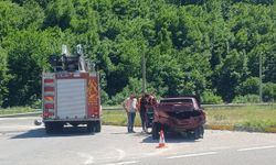 Bolu'da iki otomobilin çarpıştığı kazada 1 kişi öldü, 1 kişi yaralandı