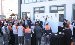 Bursa İnegöl'de Başkan Taban temizlik personeliyle buluştu