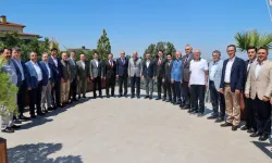 Bursa'da görev yeri değişen kaymakamlar için veda programı düzenlendi