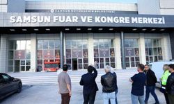 Büyükşehir Belediye Başkanı Doğan, Samsun Fuar ve Kongre Merkezi'ndeki çalışmaları inceledi