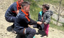 Çorum'da kaybolan 2 çocuk kısa sürede bulundu