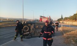 Çorum'da otomobil ile motosikletin çarpıştığı kazada 3 kişi yaralandı