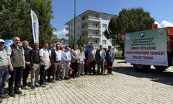 Durağan'da orman köylerine su tankeri tahsis edildi