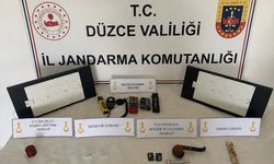 Düzce'de kaçakçılık ve uyuşturucu operasyonlarında 10 şüpheli yakalandı