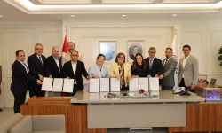 Gaziantep'te GASMEK binası için protokol