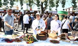 Giresun'un 'yeşil lezzetleri' gastronomi festivalinde tanıtıldı