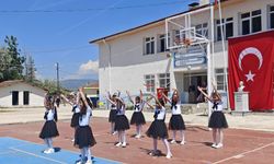 Göynücek'te öğrenciler yaz tatili öncesi şenlikte buluştu