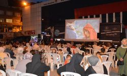 Havza'da açık hava konseri ve sinema gösterimi yapıldı