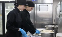 Hollandalı öğrenciler Kocaeli'de türk mutfağını öğrendi