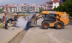 İlkadım Belediyesi, asfalt çalışmalarını sürdürüyor