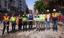 İzmir'de 3 milyar liralık alt yapı dönüşümü sürüyor