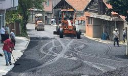 KANDİLLİ'DE ASFALT SEZONU BAŞLADI