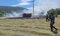 Karabük'te çıkan anız yangını söndürüldü