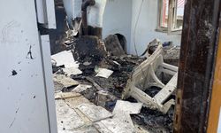 Kastamonu'da çıkan yangında iki katlı evde hasar oluştu