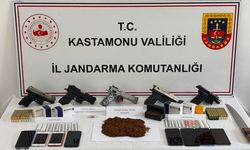 Kastamonu'da uyuşturucu operasyonunda 9 zanlı yakalandı
