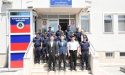 Kaymakam Kayabaşı ve Başkan Özdemir'den jandarmaya 187. yıl ziyareti