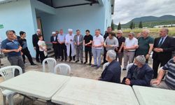 Niksar OSB'de yapımı tamamlanan Ahi Evran Camisi ibadete açıldı