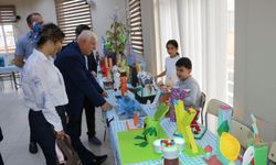 Of'ta 'Yeni Maarif Modeline Göre Ses Çalışmaları' sergisi açıldı