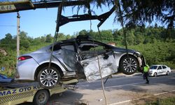 Ordu'da ağaca çarpan otomobildeki 4 kişi yaralandı
