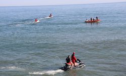 Ordu'da denizde kaybolan kişiyi arama çalışmaları devam ediyor