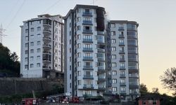 Rize'de apartman dairesinde çıkan yangın söndürüldü