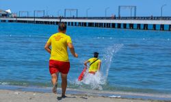 Samsun'da cankurtaranlar tatbikat yaptı