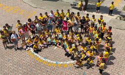 Samsun'da minik öğrenciler yıl sonunu ukulele konseriyle kutladı