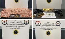 Samsun'da uyuşturucu operasyonunda 10 şüpheli yakalandı