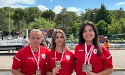 Samsunspor Bocce Takımı'ndan bir altın, bir gümüş ve bir bronz madalya