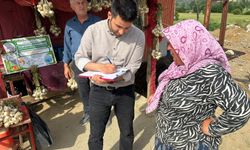 Taşköprü'de sarımsak satıcıları denetlendi