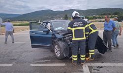 Tokat'ta trafik kazasında 2 kişi yaralandı