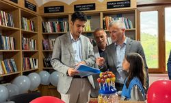 Tosya'da köy derneği ve kütüphanesi açıldı
