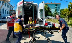 Türkeli Devlet Hastanesinde trafik kazasına karşı tatbikat düzenlendi