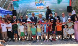 Ünye'de aquapark ve aile plajı hizmete açıldı